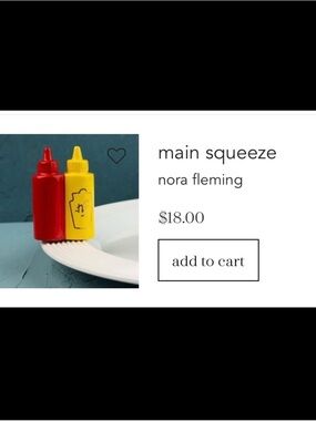 Nora Fleming- Main Squeeze mini